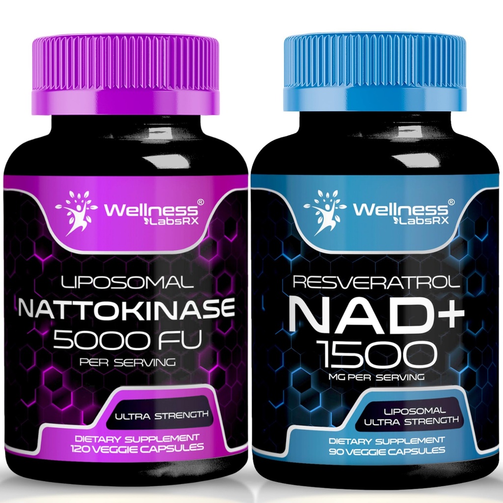 BENESSERE LABSRX NAD capsule רNattokinase capsule