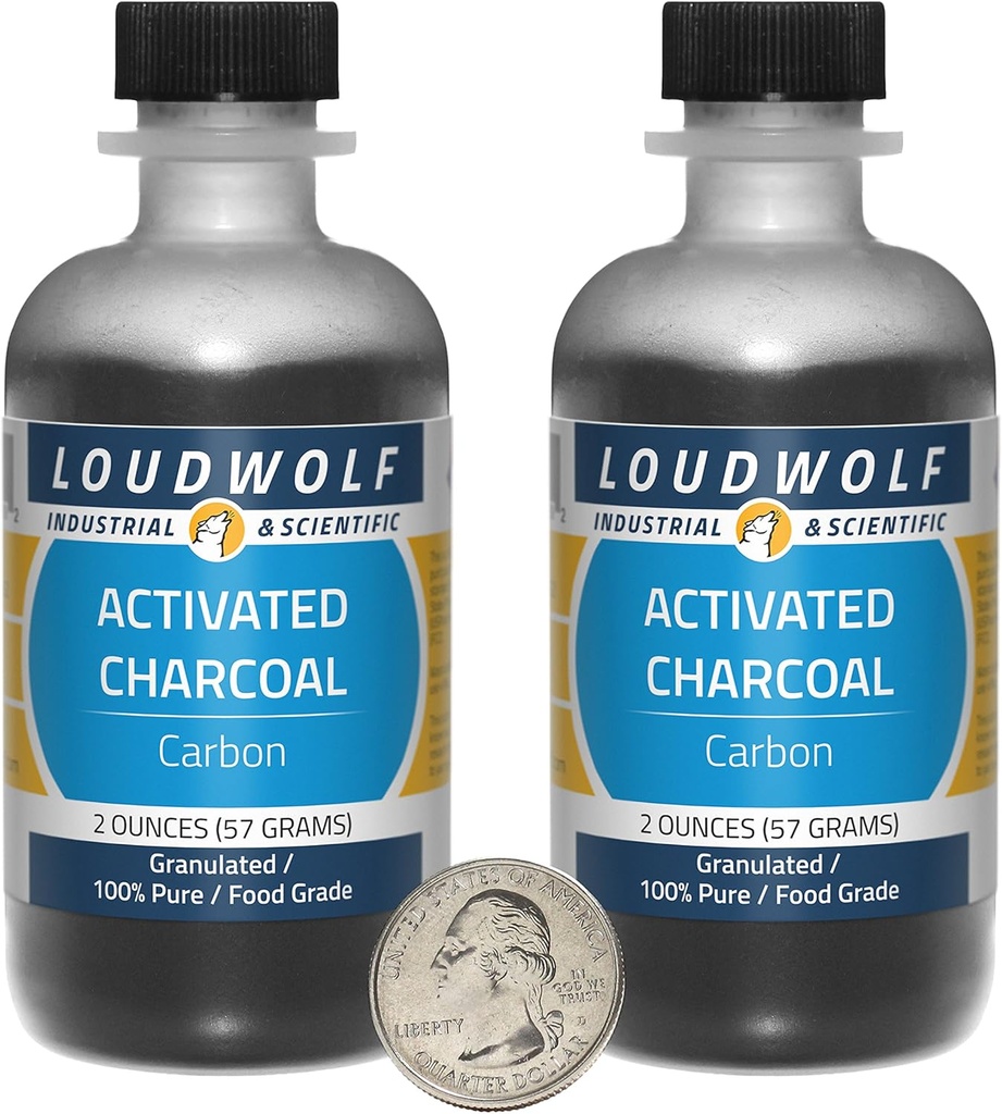 Activated Charcoal/Fine Grains / 4 Ounces / 100% Pure/Food Grade/SHIPS FAST FROM USA