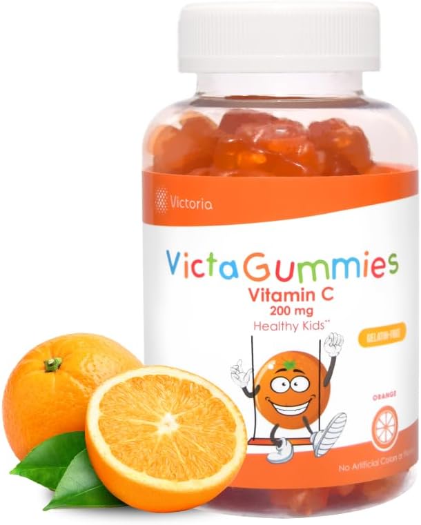 Dr. T VictaGummies Vitamin C Gummies x3 – Immununterstützung für Kinder – Natürlich entflammt, Vegan (1)