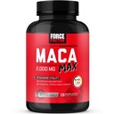 Facteur de force Maca Max, Capsules racine de Maca pour maximiser la vitalité et la performance, Fabriqué avec la Maca noire, la Maca rouge et la poudre de Maca jaune, poudre de racine de Maca, 2000mg, 120 Capsules