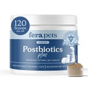 Fera Haustiere Postbiotics Plus Präbiotika für Hunde & Katzen - mit Slippery Elm - Fördert optimale Verdauungs-Gesundheit & Entzündungsreaktion - verbessert Immunität - 120 Scoops