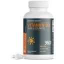 Bronson Vitamine D3 1000 UI (25 mcg) Vitamine D à faible dose, 360 comprimés