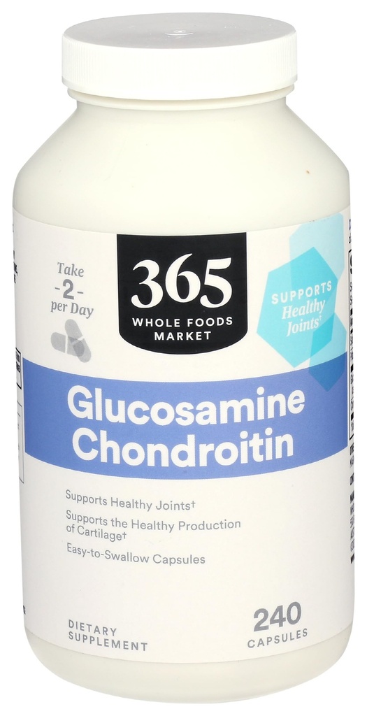 365 von Whole Foods Market, Glucosamine Chondroitin, 240 Count