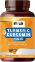 Curcumina di curcuma 1500 MG 150 capsule | Integratore alimentare | Formulazione naturale ad alta resistenza | Forza di sostegno & energia