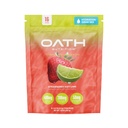 Oath Nutrition Hydratation Poudre d'électrolyte, mélange d'électrolyte complet pour l'hydratation rapide et le soutien musculaire, 16 packets à un seul serveur, fraise Key Lime
