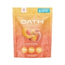 Oath Nutrition Hydratation Poudre d'électrolyte, Mélange d'électrolyte complet pour l'hydratation rapide et le soutien musculaire, 16 paquets mono-serve, nectarine de pêche