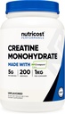 Nutricost Creapure® Creatine Poudre monohydratée 1KG