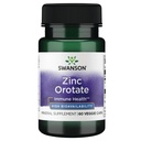 Swanson Zinc Orotate 10 Milligrammes Elemental Zinc 60 Capsules