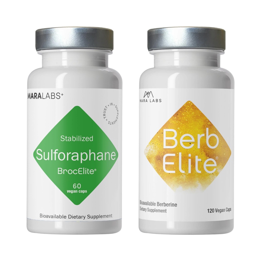 Mara Labs Plus, 60 Capsules et BerbElite, 120 Capsules
