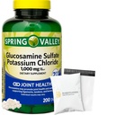 Spring Valley Glucosamine Sulfate Potassium Chloride | Glucosamina para las Articulaciones | Inflammation | 1000 mg | Set with Basket Goods Store
