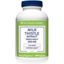 Extrait de chardon de lait de l'atelier de vitamines 300 MG (200 capsules)