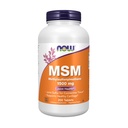 NOW Foods Supplements, MSM (Methylsulfonylmethane) 1,500 mg, Supports Healthy Cartilage*, Joint Health*, 200 Tablets