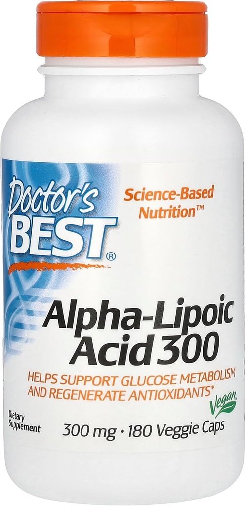 Meilleur acide alpha lipoïque 300-180 - VegCap