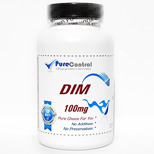 DIM 100mg // 90 Capsules // Pure // by PureControl Supplements