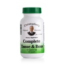 Christopher's Original Formulas Complete Tissue & Bone Formula – 100 Veg Caps | Herbal Support for Bones & Connective Tissue