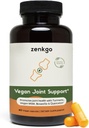 Turmerico, Vegan MSM, Boswellia, Quercetin - Vegan Joint Support Supplement, promuove la mobilità e la flessibilità delle articolazioni, funzione e comfort, riparazione cartilagine, movimento liscio, invecchiamento sano (60Ct/30Day)