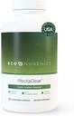 EcoNutgenics PectaClear Detox Supplement for Toxic Metal Cleanse – Elimine naturellement et en toute sécurité les toxines pour Gut, Foie et Rein Detox & Réparation – Aide avec l'énergie, le poids, le bilan hormonal, 180 capsules