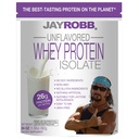 Jay Robb - Grass-Fed Whey Protein Isolate Powder, Outrageously Delicious, Unflavored, 23 Servings (24 Ounce)