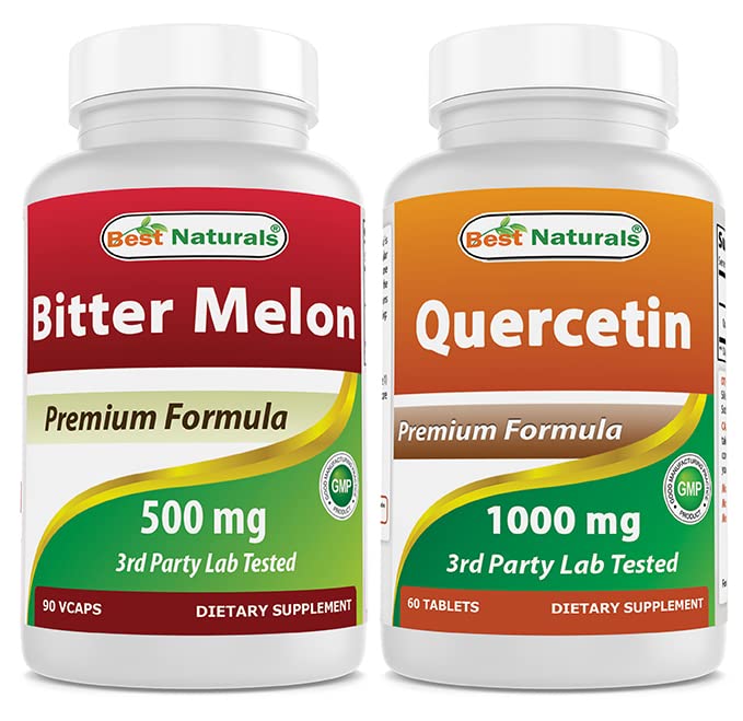Best Naturals Bitter Melon 500 mg & Quercetin 1000 mg