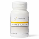 Integrative Therapeutics Calcium D-Glucarate - Supporto giornaliero per sistemi di disintossicazione*- Supporta la funzione immunitaria sana e il metabolismo estrogeno* - Gluten & Dairy-Free - 90 Capsule (30 Serve)