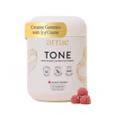 Arrae Tone Gummis – Kreatin Monohydrat für Frauen – Unterstützung von Lean Muscle, Strength & Recovery – Mixed Berry Flavor – 60 Count
