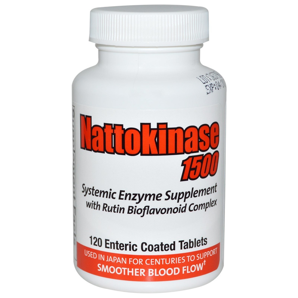 Nattokinase Supports Healthy Blood Circulation | 120 Tablets