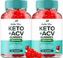 Keto Raw ACV Gummies Supplemento – KetoRaw + ACV Gummies Aceto di sidro 1000MG, Keto-Raw Gummies Recensioni, Vitamina B12 (2 Pack - 120 Gummies)