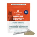Dr. Bills Feline Immununterstützung | steigert die Immunität und Gesundheit der Katze mit Kolostrum, Beta Glucan, Türkei Tail Mushroom, Zink & Vitamin C | Pulverergänzung für Katzen aller Altersgruppen