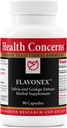 Salute preoccupazioni Flavonex - Circulation naturale del sangue e integratori di salute del cervello - 90 capsule
