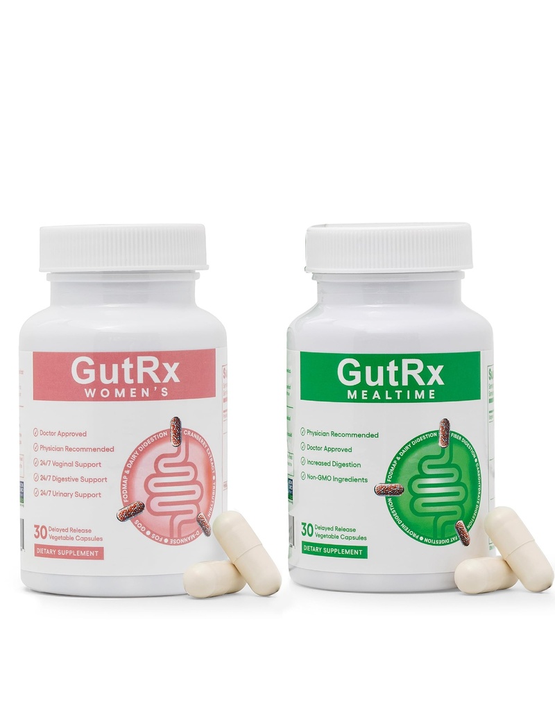 Probiotico femminile con mirtillo, D-Mannose & Prebiotici + enzimi digestivi Lattasi, Lipasi & Bromelain per FODMAP, Carbo, Fat & Protein Breakdown per Bloating, Gas & Food Sensitivities