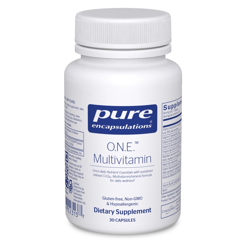 Pure Encapsulations O.N.E. Multivitamin, 30 Capsules