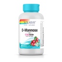 SOLARAY D-Mannose mit CranActin, 60 vegetarische Kapseln