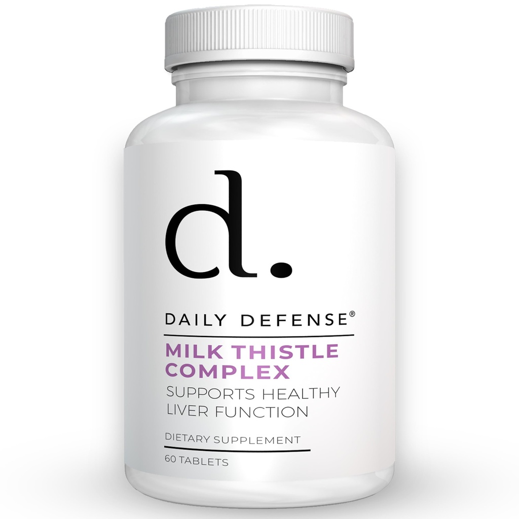 Suppléments à base de plantes de chardon de lait pur - 450mg Extrait de chardon de lait pour le foie Detox & Supplément de soutien du foie - Suppléments alimentaires végétaliens pour les femmes et les hommes, 60 comprimés