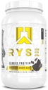 RYSE Loaded Protein Powder - Chocolate Cookie Blast - 25g Whey Protein Isolate & Concentrate with Prebiotic Fiber & MCTs - Low Carb, Low Sugar, Digestive-Friendly - 27 Servings / 2 lb Tub
