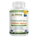 Potassium 99mg avec supplément Iodine 150mcg