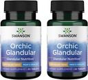 Swanson Orchic Glandular - Men's Health 1000 mg 30 Tabs (2 Pack)
