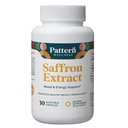 Pattern Wellness Saffron Extract – Mood & Wellness Support – 88.5mg Saffron Supplement – Non-GMO & Gluten-Free – 30 Vegetable Capsule