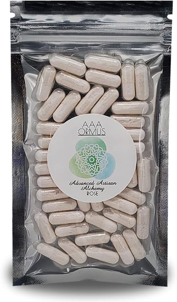 ORMUS Rose - Monoatomisches Gold - 45 Vegan Kapseln - Die Philosophen Stein - AAA Ormus