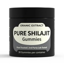 Shilajit Gummies–Himalayan Fonte 9000mg, Energy & Immune Support for Men & Women, Fulvic Acid + 85 Trace Minerals, Manuka Honey Flavor, Organic, Non-GMO, 30 Vegan Gummies