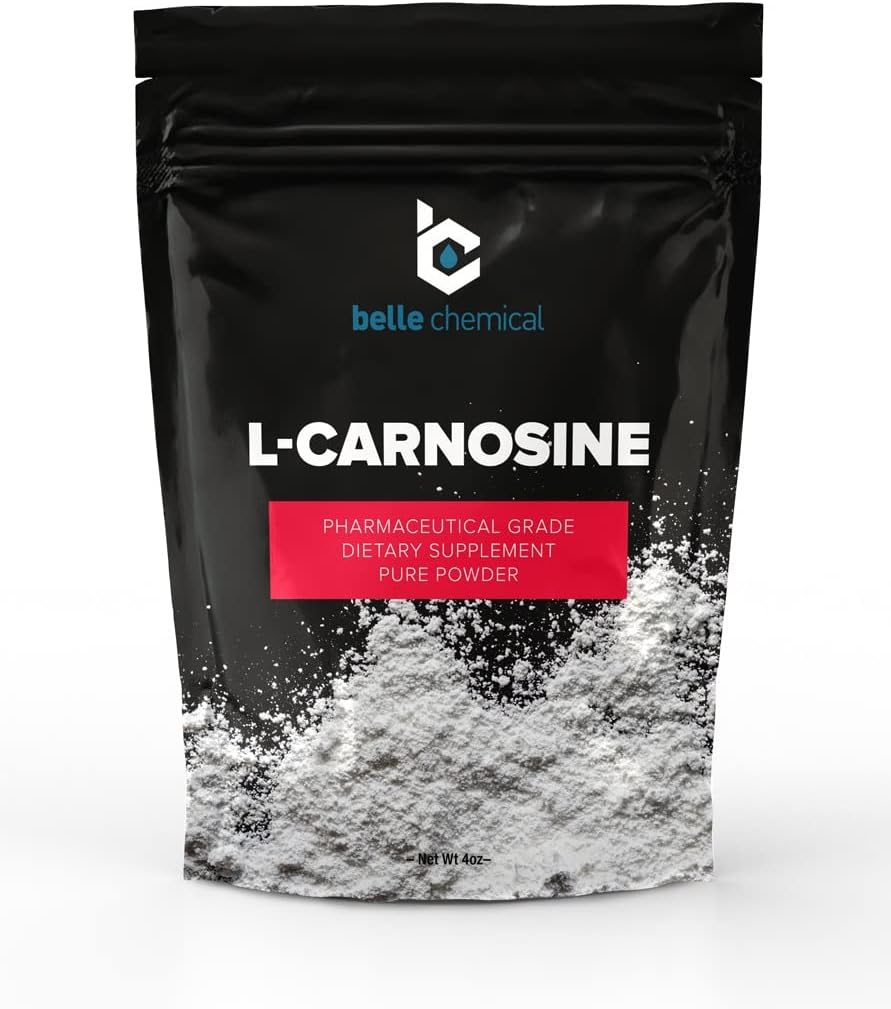 Poudre de L-Carnosine pure - Classe pharmaceutique (4 once)