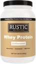 Premium Whey Protein Powder, USA-Sourced, No RBST/RBGH, No Stevia or Sucralose, Instantized, Non-GMO, Soy & Gluten Free (Unflavored, 48 Oz)