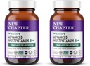 New Chapter Women's Multivitamin 40+ Advanced Formula for Heart,Hormone,Immune&Energy Support,Higher Levels of Whole-Food Fermented B Vitamins +D3,Made Organic Non-GMO Ingredients,96 Count (Pack of 2)