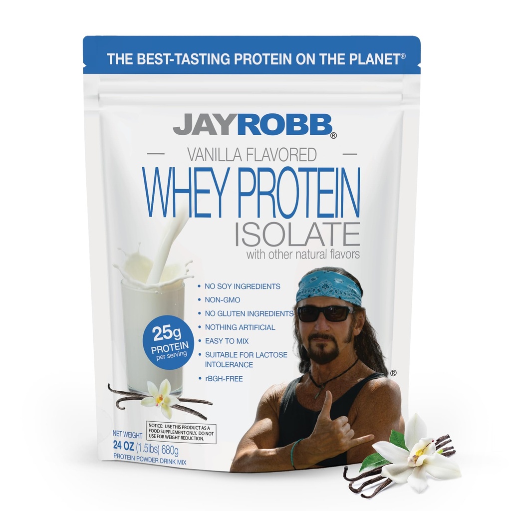 JAYROBB Whey Protein (1.5 Pound Vanilla)