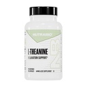 NutraBio L-Theanin Supplement, 200mg - kann helfen, Entspannung zu fördern und zu unterstützen, 90 Kapseln