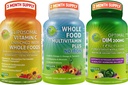SUPPLÉMENTS STUDIO Immunine végétalienne, énergie et Hormone de soutien pour les hommes et les femmes – Multivitamine d'aliments entiers végétaliens sans fer + vitamine liposomique C 1500mg + DIM optimal 200mg avec BioPerine®