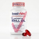 Ricerca Verificato Antartico Krill Oil 2000mg - Support Heart Function & Joints, Boost Cognition - Certificato MSC, Sostenibilmente Sourced - 60 Softgels - Made in USA