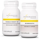 Integrative Therapie Bundle mit Berberine, 60 Kapseln & Theracurmin HP, 60 Kapseln - Berberine für Stoffwechselunterstützung* - Theracurmin Supplement Das ist 27x Mehr Bioverfügbar*