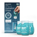 Buoy Electrolyte Drops | 120 Servings | No Sugar, No Sweeteners | 87+ Trace Minerals, Vitamins & Antioxidants | Subtle Mineral Taste | Hydration Supplement - Unflavored 3 Pack