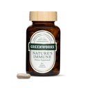 Nature de Greenworks Immune – Soutien immunitaire quotidien biologique avec Elderberry, Echinacea, Ginger, Champignons curmériques et médicinaux – végétalien, non-OGM, sans gluten – 30 portions