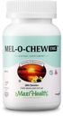 Maxi Health 1mg Melatonin Chewables – Erwachsene & Kinder Melatonin, um natürlichen Schlaf zu fördern – Non-Habit Forming Kosher Sleep Supplement mit Enzymax for Fast-Acting Support (200 Units)